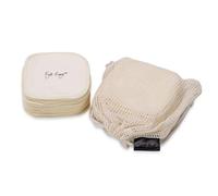 Eye Envy Almohadillas aplicadoras lavables y reutilizables | 15 unidades | Uso con solución de manchas de lágrimas | Lavable a máquina | Tamaño grande | Bolsa de malla para almacenamiento y lavado |