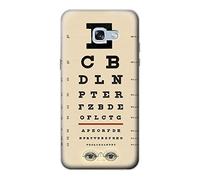 Eye Exam Chart Decorative Decoupage Poster Funda Carcasa Case para Samsung Galaxy A5 (2017)