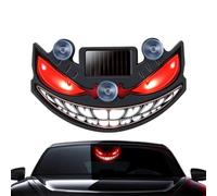 Eye Lights for Car - Solar & USB Powered LED Warning | Evil Eye Strobe