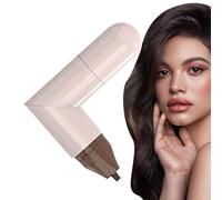 Eye Liner Stamp Pen, Double Headed Waterproof Lining, 0.08 Inches Time Saving and Hassle Applications, Precise Winged Sheath Marker for Women, Smudge Proof, Easy Application