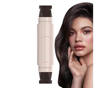 Eye Liner Stamp Pen, Double Headed Waterproof Lining, 0.08 Inches Time Saving and Hassle Applications, Precise Winged Sheath Marker for Women, Smudge Proof, Easy Application