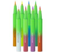 Eye Liquid Liner, 8x Matte Neon Colored Liquid Eyeliners, 3.9 Inches Long-Lasting Waterproof, Smudge-Proof Bright Eye Makeup for Women, Eyeliner Quick Drying
