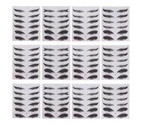 Eye Makeup Stencil Kit - Reusable Cosmetic Sticker | Precise Eyelinerr and Eyeshadow Templates, Quick Application Tool, Professional Makeup Accessory, Women's Beauty Aid, Time-Saving Grooming Solution