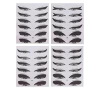 Eye Makeup Stencil Kit - Reusable Cosmetic Sticker | Precise Eyelinerr and Eyeshadow Templates, Quick Application Tool, Professional Makeup Accessory, Women's Beauty Aid, Time-Saving Grooming Solution