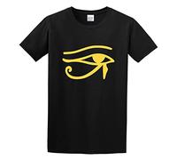 Eye of Horus Eagle Head God Ancient Egypt Pharaoh Mummys Novelty T-Shirt Black XL