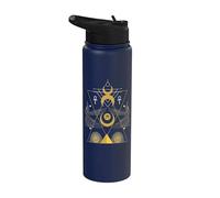 Eye of Ra Egipcios I Arqueología De Los Dioses Egipcios Stainless Steel Insulated Water Bottle