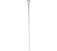 Eye Pins, L: 50 mm, silver-plated, SP, 30 pcs (Importación USA)