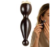 Eye Roller, Wooden Massage Gua Sha Tool - Face Meridian Point Massager,for Women Men Travelers Professionals Book Lovers Home Office Gym Travel Apartment Studio Living Room
