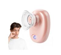 Eye Steam Device for Dry Eye Relief, Two-Mode Facial Mist, Portable Steam Dispenser, Pink Nighttime Relaxation