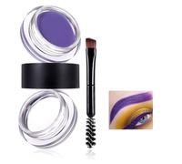 Eyebrow Cream, Brow Pomade Waterproof, Natural Versatile Tinted Brow Gel With Brush, Helps To Fill In Brows for A Dramatic, Defined, Flawlesslook For Holiday Parties Makeup (04#)