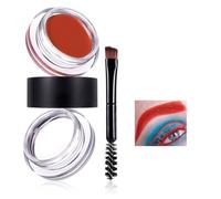 Eyebrow Cream, Brow Pomade Waterproof, Natural Versatile Tinted Brow Gel With Brush, Helps To Fill In Brows for A Dramatic, Defined, Flawlesslook For Holiday Parties Makeup (03#)