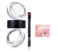 Eyebrow Cream, Brow Pomade Waterproof, Natural Versatile Tinted Brow Gel With Brush, Helps To Fill In Brows for A Dramatic, Defined, Flawlesslook For Holiday Parties Makeup (01#)