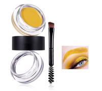 Eyebrow Cream, Brow Pomade Waterproof, Natural Versatile Tinted Brow Gel With Brush, Helps To Fill In Brows for A Dramatic, Defined, Flawlesslook For Holiday Parties Makeup (02#)