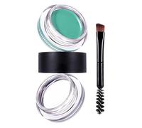 Eyebrow Cream Cosmetic, Waterproof Brow Pomade Makeup, Double Tip Brush Tool with Premium Build, Beauty Care System with Smart Design, Smooth Precise Defining Aid, Essential Companion