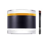 Eyebrow Cream Cosmetic, Waterproof Brow Pomade Makeup, Double Tip Brush Tool with Premium Build, Beauty Care System with Smart Design, Smooth Precise Defining Aid, Essential Companion