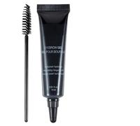 Eyebrow Gel - 10mL Waterproof Buildable Brow Dye | Long Lasting Natural Makeup Tint Easy Apply Brow Styling Set Smudge Proof Quick for Travel, Business Trip, Outdoor, School or Daily Use