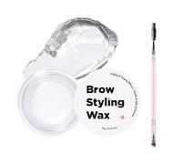 Eyebrow Gel, Eyebrow Styling Soap, 14g Long-Lasting Soft Non-Stiff Natural Colorless Lifting and Shaping Wax for Women Daily Use Casual Everyday Makeup or Special Occasions