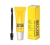 Eyebrow Gel, Waterproof Brow Styling Duo, Long Lasting Sculpting Color Cream, Double Ended Precision Brush Design, Smudge Proof Defined Finish Formula, for Party Wedding Work Office