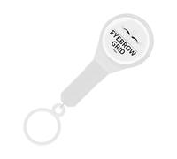 Eyebrow Lines Marker Tool, Portable Eyebrow Tattoo Mapping Aid, Lightweight Brow Shaping Guide, Measurement Tools for Permanent Makeup, Artists 3.15x1.57x0.79 Inch