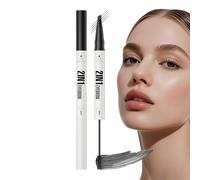 Eyebrow Pen Cosmetic, Waterproof Brow Defining Makeup, Smudge Proof Long Lasting Tool with Premium Build, Beauty Care System with Smart Design, Smooth Precision Aid, Essential Companion for Women Girl