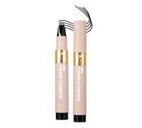 Eyebrow Pen - Waterproof Liquid Six Tip Natural Brow Makeup | Brow Pencil | Fine Hair Stroke Applicator | Long Lasting Cosmetic Tool | Smudge Resistant Definition For Women Daily Travel
