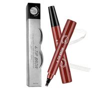 Eyebrow Pencils for Women, 2-Pack Waterproof Eyebrow Pencil, Long-Lasting Smudge-Proof Brow Definer for Natural Look, Precise and Compact for Travel or Daily Use, 4.72x0.79 Inches