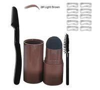 Eyebrow Stamp Stencil Kit Eyebrow Stamp And Shaping Kit Waterproof Brow Stamp Hairline Shadow Powder