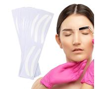 Eyebrow Tape Shaper, Eyebrow Stencils, Brow Shaping Stickers, Waterproof Adhesive Guide, Precise Arch Templates, Perfect for Makeup, Tinting, and Airbrush Application