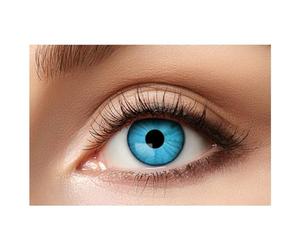 Eyecatcher Color Fun ,Color Lentes, Azul, Lentes Anuales Suave, 2 Piezas / BC 8.6 mm / Dia 14.5mm / 0.00 Dioptrías