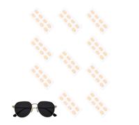 Eyeglass Nose Pads, 40-Pair Self-Adhesive Non-Slip Foam Nose Grips, 0.35x0.24x0.06 inches Soft Nosepads for Working, Sports, Commuting, Office, Makeup or Daily Wear Comfort