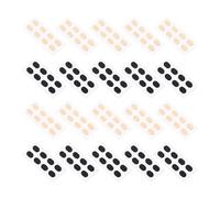Eyeglass Nose Pads, Non Slip Grips, Soft Foam Stickers, 40 Pair Self Adhesive Set, Comfortable Glasses Support, For Work Makeup Sports Commuting Travel Use, 0.35x0.24x0.06 inches