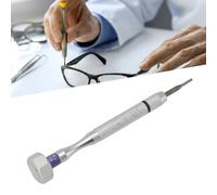 Eyeglass Repair Screwdriver Metal Mutifuntional Precision Portable Glasses Screwdriver for Watch Phone Sunglass (GJ008 Head 1.6)