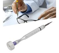Eyeglass Repair Screwdriver Metal Mutifuntional Precision Portable Glasses Screwdriver for Watch Phone Sunglass (GJ008 Head 1.8)