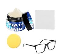 Eyeglass Scratch Remover, 35 g Sunglasses Repair Wax, lens Cleaning Solution with Gentle Formula, Scratch Repair Tool, Eyewear Care with Practical Style, Accessory for Home Office Travel Daily