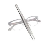 Eyeglass Screwdriver - Stainless Repair Tool, Precision Glasses Fix Kit for Watch PC, Compact Tweezers with Electronics Design, Repair Set, Mini Screwdriver Kit for Computer and Controller Laptop