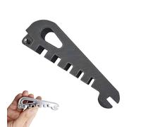 Eyeglass Temple Adjustment Tool - 5in1 Anti-Slip Professional Bender | Eyewear Temple Bend Tool for Curvature, Bending, Assembly, Disassembly, Fixture Pad, Board, Glasses Leg, Nose