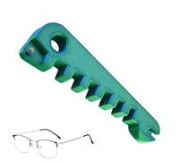 Eyeglasses Adjuster Tool, Anti Slip Repair, Glasses Bending Tool, Optical Frame Repair Accessory, Precision Eyewear for Beginners Professionals Adults Teens Home School Travel Commuting
