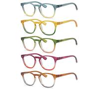 Eyekepper 5 Pack de lectores de moda mujeres gafas de lectura (Uno para cada color, 4.00)