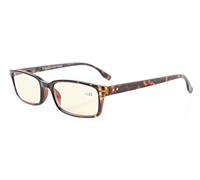 Eyekepper Classical Rectangular marco primavera-bisagras computadora lectores gafas lectores amarillo tenido lentes ojogafas luz Lens-tortuga +2.25