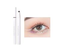 Eyeliner Colores -Delineador de Ojos Waterproof con Punta Rotulador Fina Color Brillante, Duradero y Resistente al Agua (Blanco)