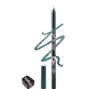 Eyeliner, lápiz de forro de ojos metálicos para mujeres,Eyeliner impermeable forro de labios sombras de ojos lápiz de cejas maquillaje de ojos(09# Azul frío)