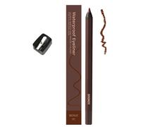 Eyeliner Pencil - 24 Hr Waterproof Eyeliner Duo Sharpenable Eye Pencil, 2 in 1 Eye Liner and Eyebrow Pencils Waterproof Eyeliners, No Smudging, Fading, Smooth and Easy to Color (Bronze)