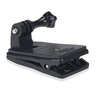 Eyeon - Abrazadera de Clip de liberación rápida de rotación de 360 Grados Ajustable de 3 vías para GoPro Hero 2018 7 6 5 4 3/Session, Xiaomi YI, AKASO, Campark, Crosstour, Victure Accessories
