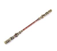 Eyepkildly Black Myth Wukong Sun Wu Kong Weapon Bronzecloud Ruyi Staff Artes Marciales Bo Staffs Game Collection Escritorio Decoración Habitación Mochila Colgante Regalo (11.8 pulgadas Cobre)