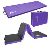 eyepower 180x60 Colchoneta Gimnasia Plegable - Esterilla Sport 5 cm Grosor - Tapete Fitness para Entrenamiento en Casa para Niños - Alfombra Tatami Gimnasio y Outdoor - Base Yoga Pilates Pole Dance