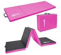 eyepower 180x60 Colchoneta Gimnasia Plegable - Esterilla Sport 5 cm Grosor - Tapete Fitness para Entrenamiento en Casa para Niños - Alfombra Tatami Gimnasio y Outdoor - Base Yoga Pilates Pole Dance