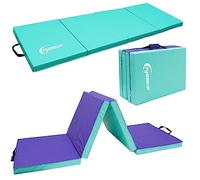 eyepower 180x60 Colchoneta Gimnasia Plegable - Esterilla Sport 5 cm Grosor - Tapete Fitness para Entrenamiento en Casa para Niños - Alfombra Tatami Gimnasio y Outdoor - Base Yoga Pilates Pole Dance