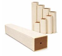eyepower 25 cm Poste Rascador de Repuesto - 9 x 9 cm Cuadrado M8 - Accesorio Fuerte para Árbol de Gatos - Columna de Sisal con Núcleo Estable - Barra Rascadora Recambio - Palo Reparación Mueble Gato