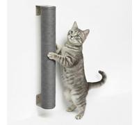 eyepower 60 cm Rascador de Pared para Gatos Luna - Uso Vertical u Horizontal - Árbol para Gatos con Columna de Sisal Natural - Poste Fijación Mural - Escalón Ahorra Espacio - Área de Juego Modular