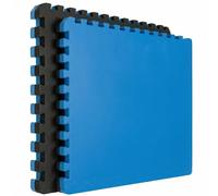 eyepower Extra Grueso: 1,6 m² Suelo Gym 4cm - 2 Esterillas 90x90 - Alfombra Goma EVA Grande Gym Mat Suelo de Gimnasio Tatami Puzzle Alfombra de Musculación Colchoneta Judo Suelo Espuma Floor Mat